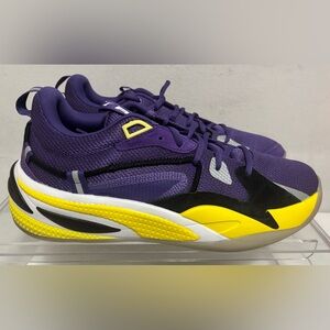 Puma J. Cole RS Dreamer Purple Heart Lakers Sneakers sz 11